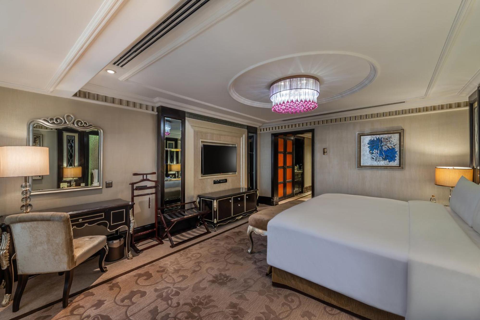 Narcissus Riyadh Hotel & Spa Luaran gambar A bedroom in the hotel